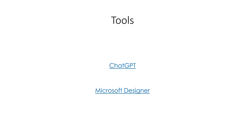tools