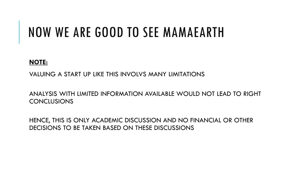now we are good to see mamaearth