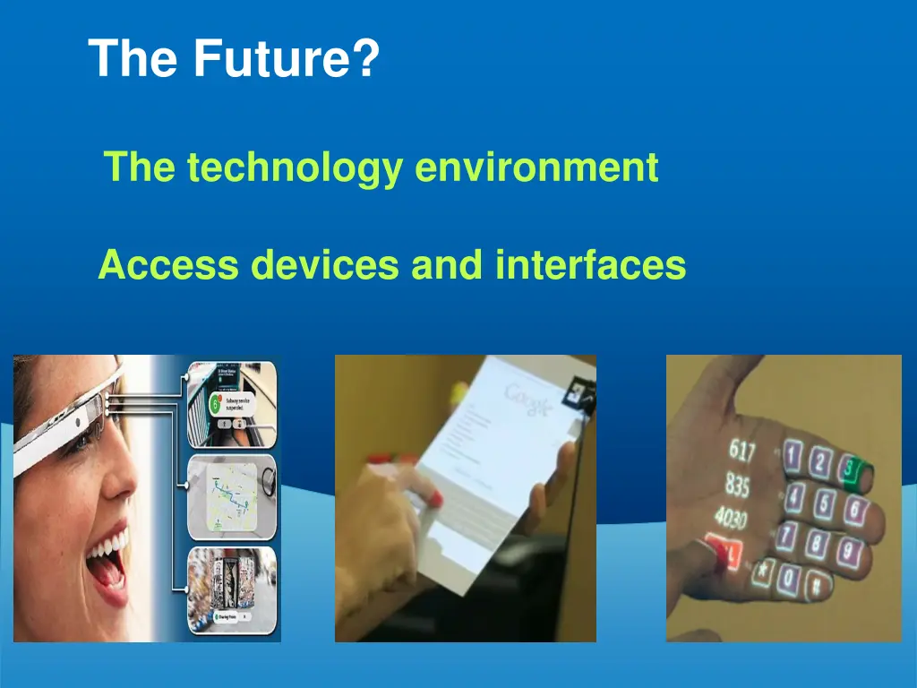 the future
