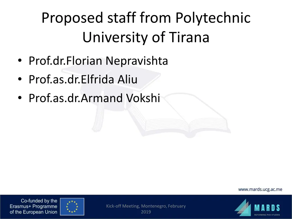 proposed staff from polytechnic university