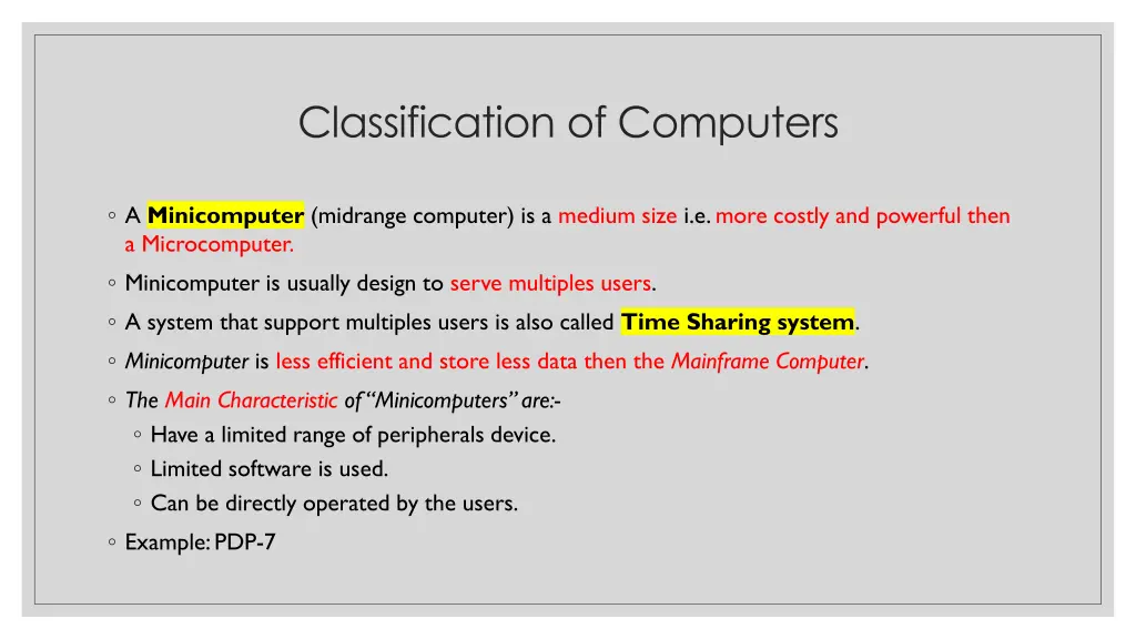 classification of computers 2