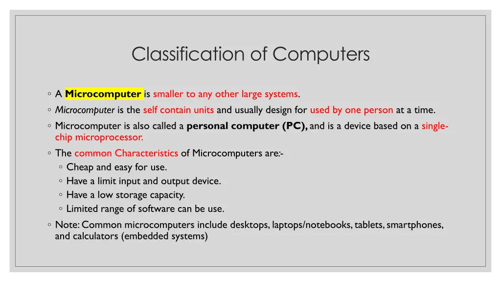 classification of computers 3