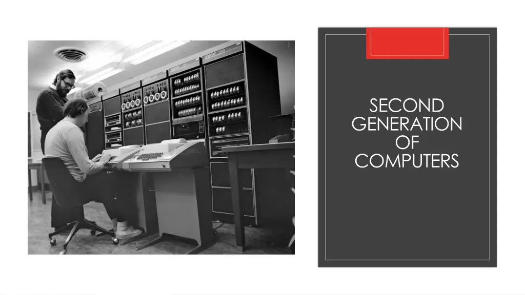 second generation of computers