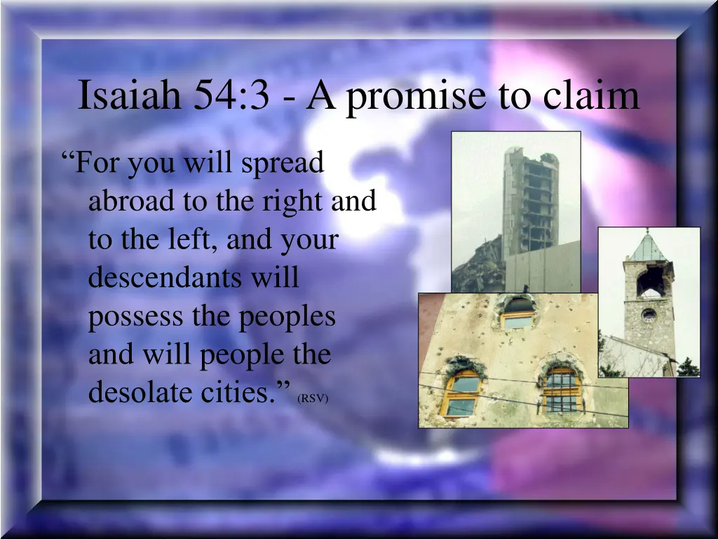 isaiah 54 3 a promise to claim