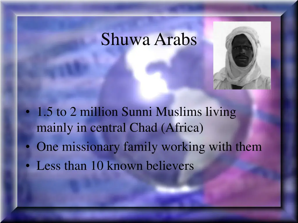 shuwa arabs