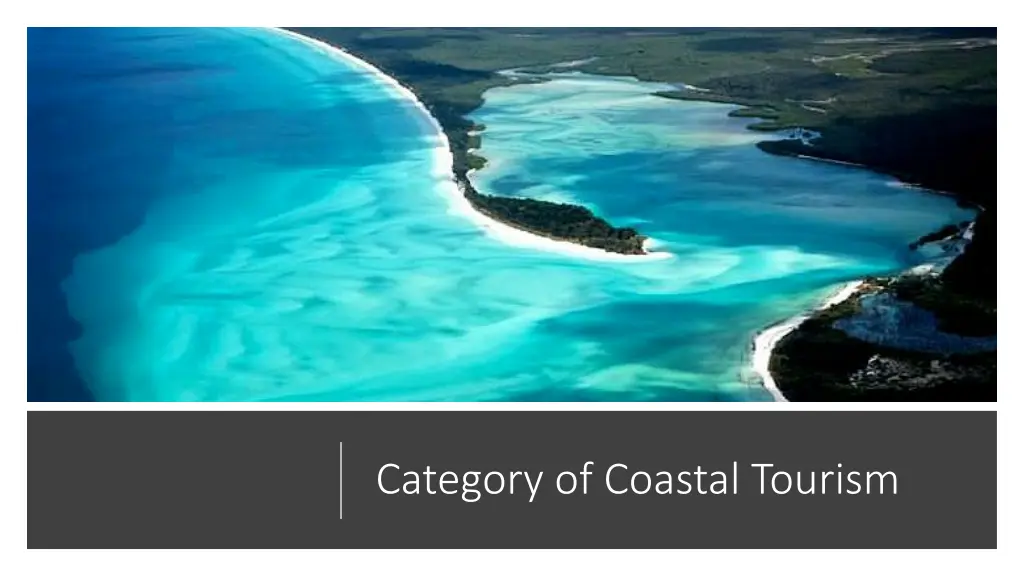 category of coastal tourism