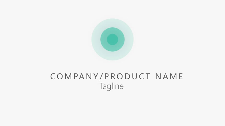 company product name tagline