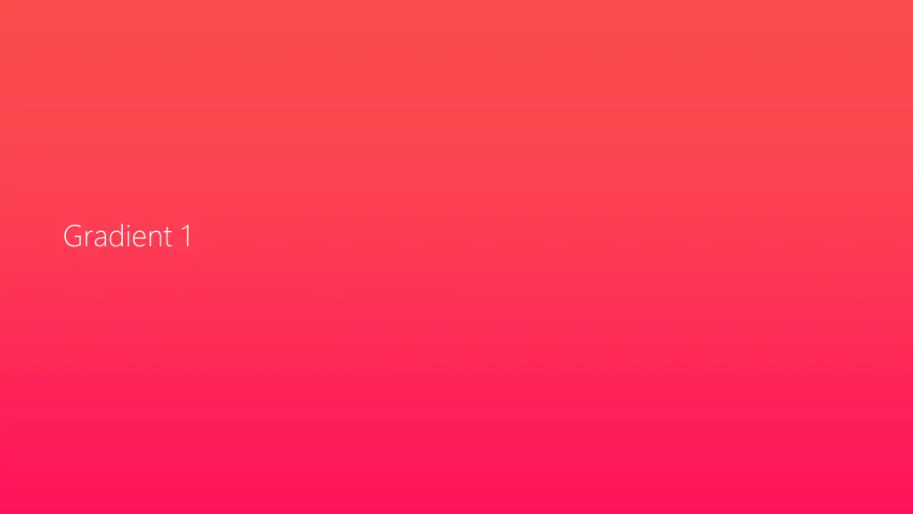 gradient 1