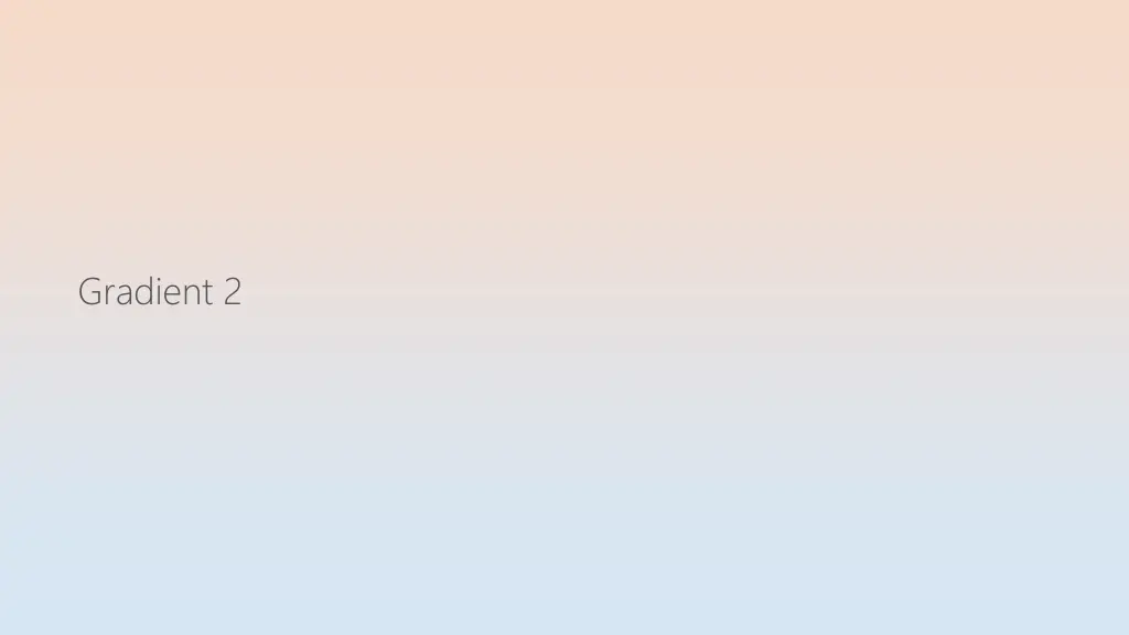 gradient 2