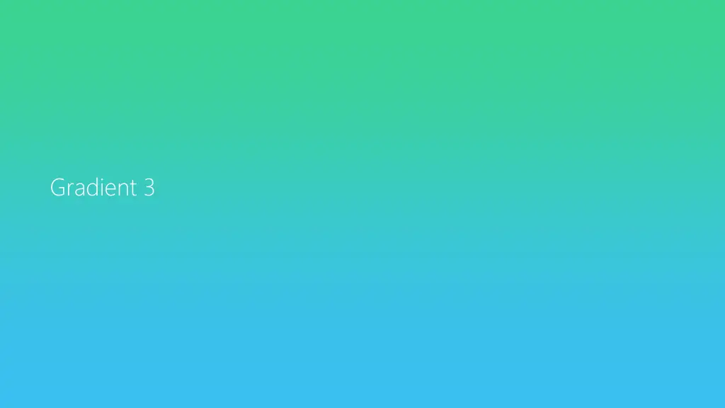 gradient 3