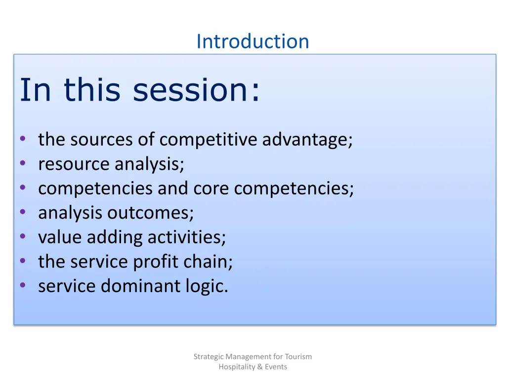 introduction