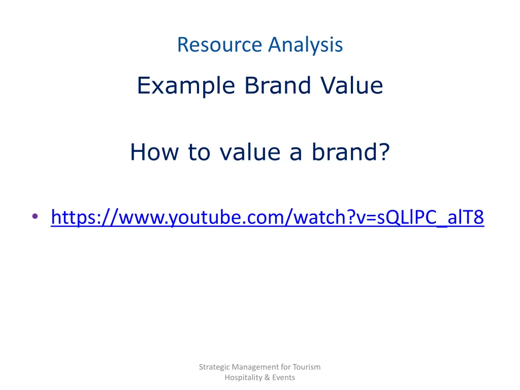 resource analysis 1