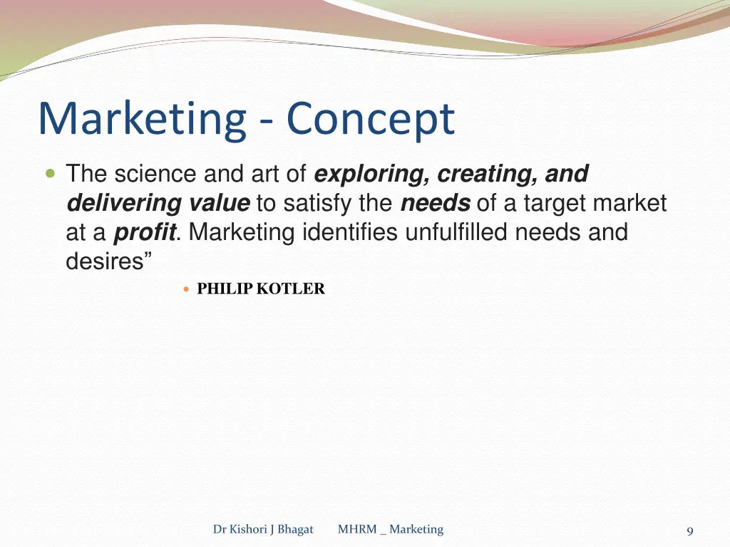 marketing concept