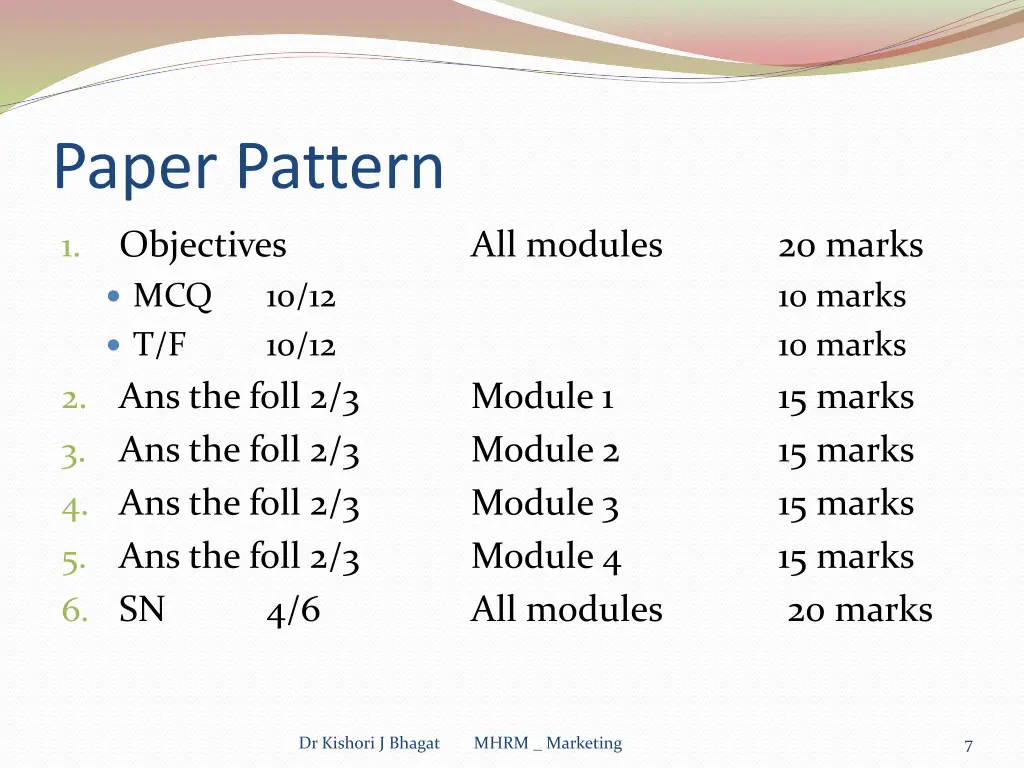 paper pattern
