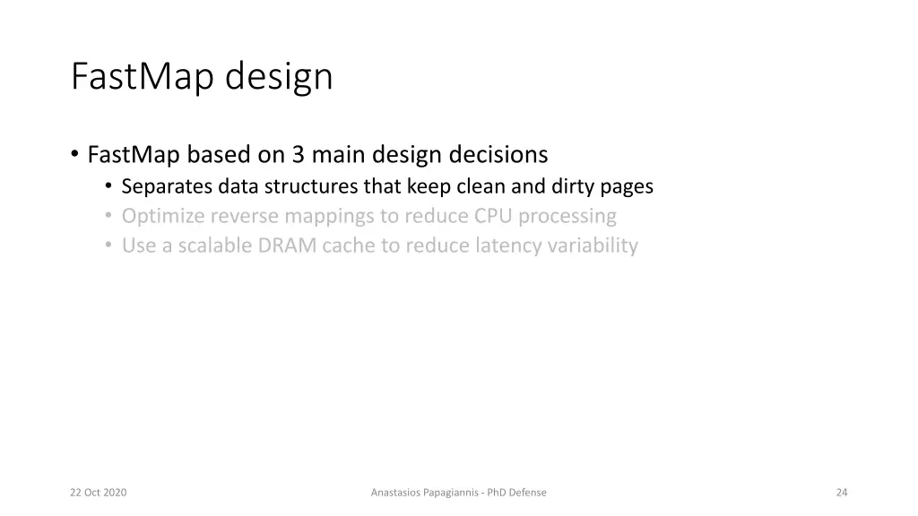 fastmap design