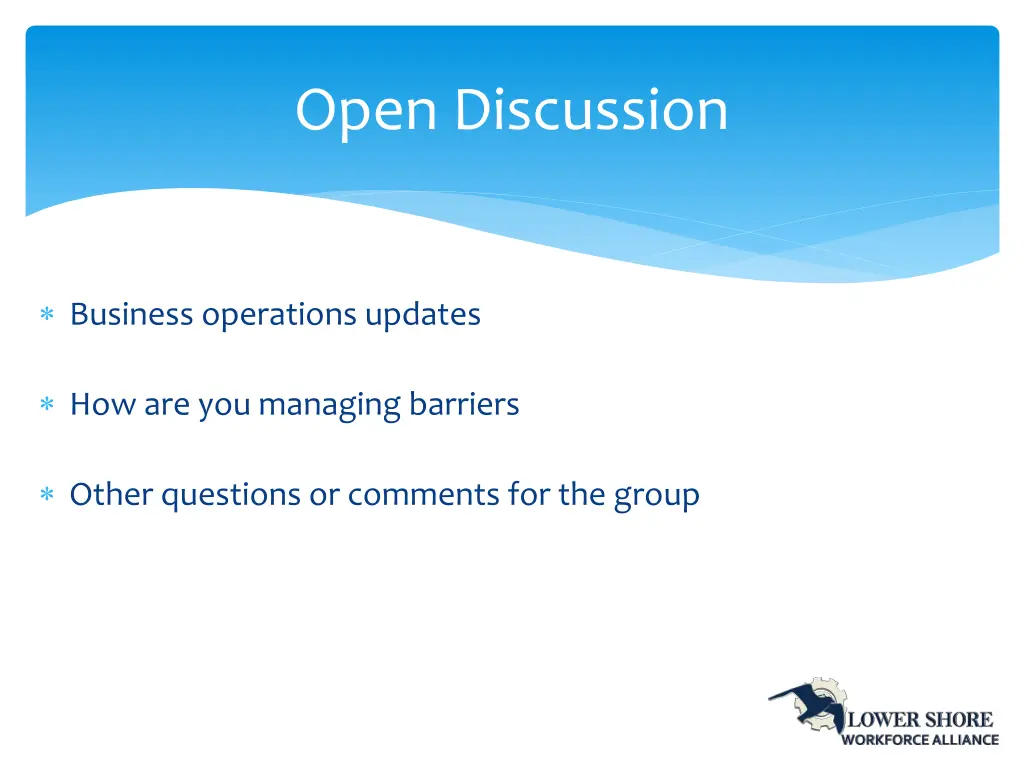 open discussion