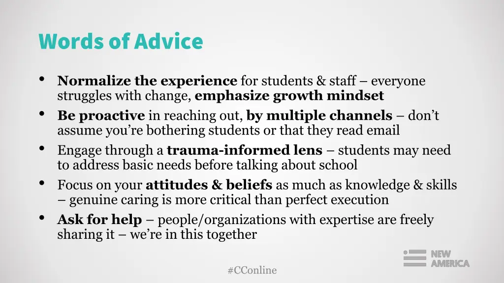 words of advice 1