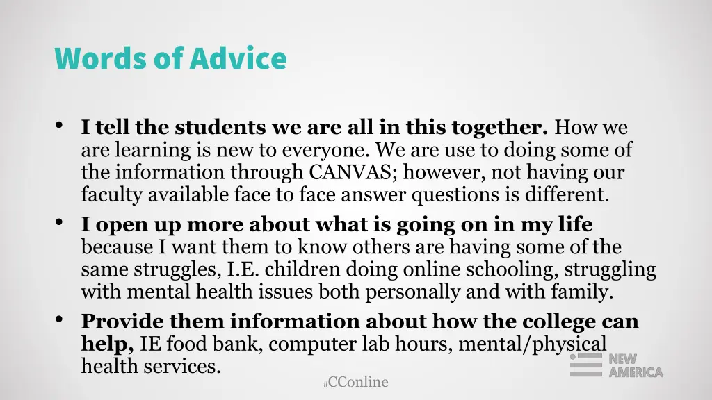 words of advice 2