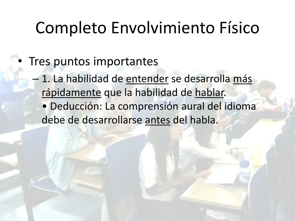 completo envolvimiento f sico