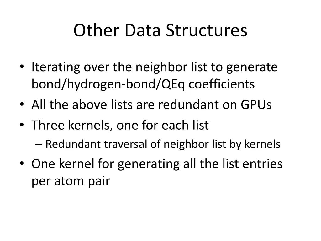 other data structures