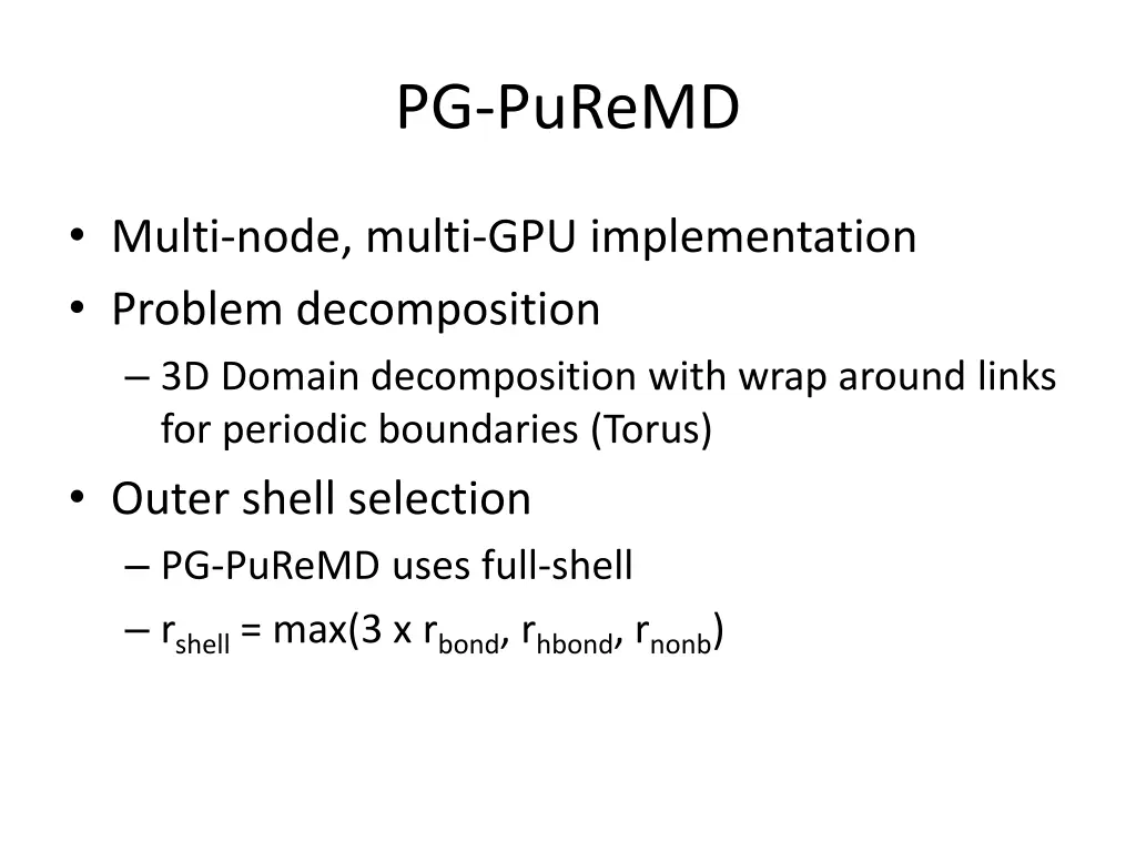 pg puremd