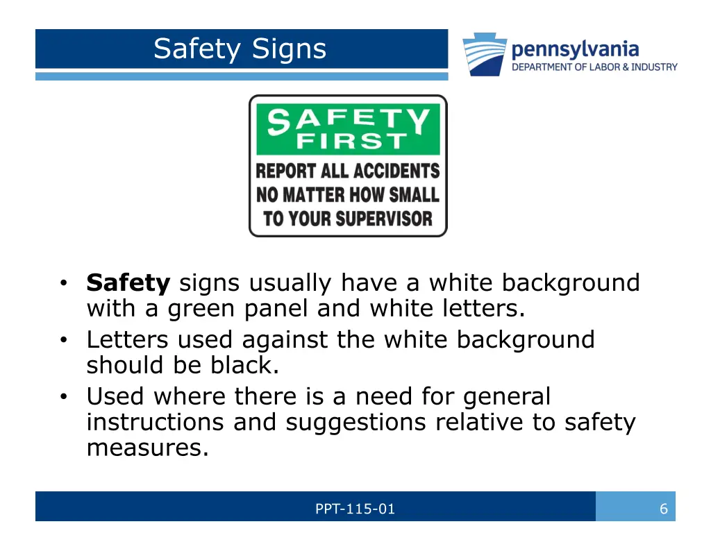 safety signs 1