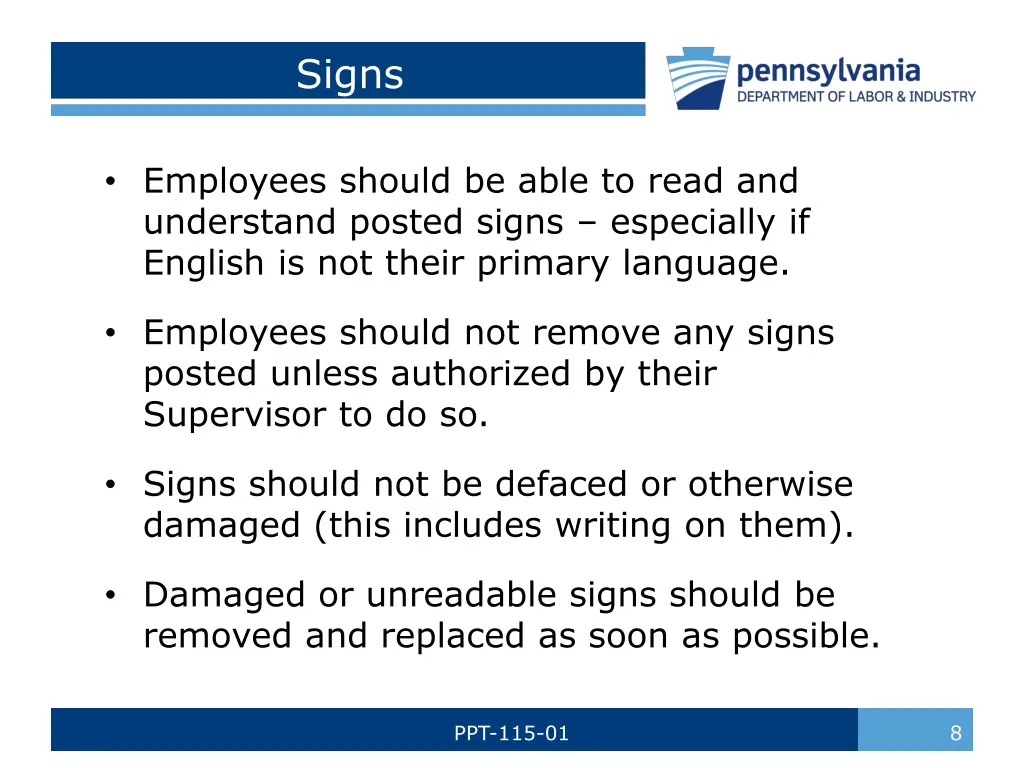 signs