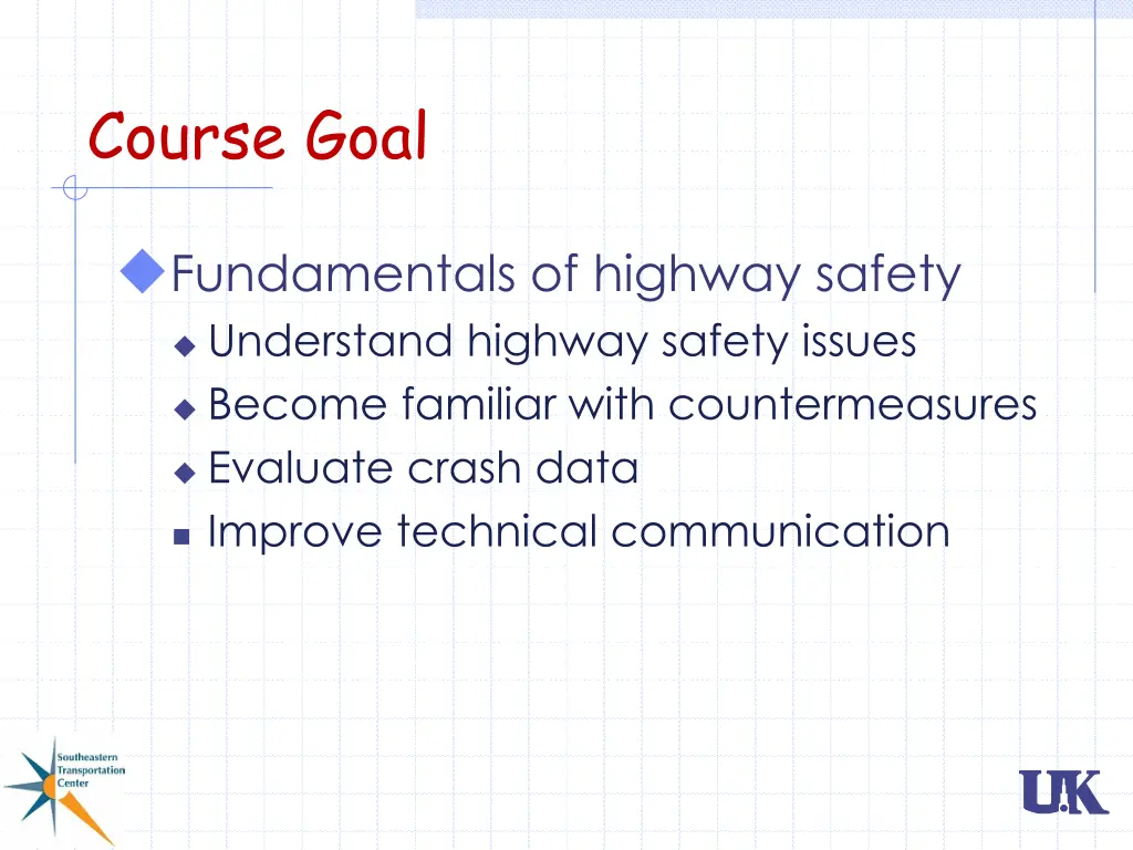 course goal