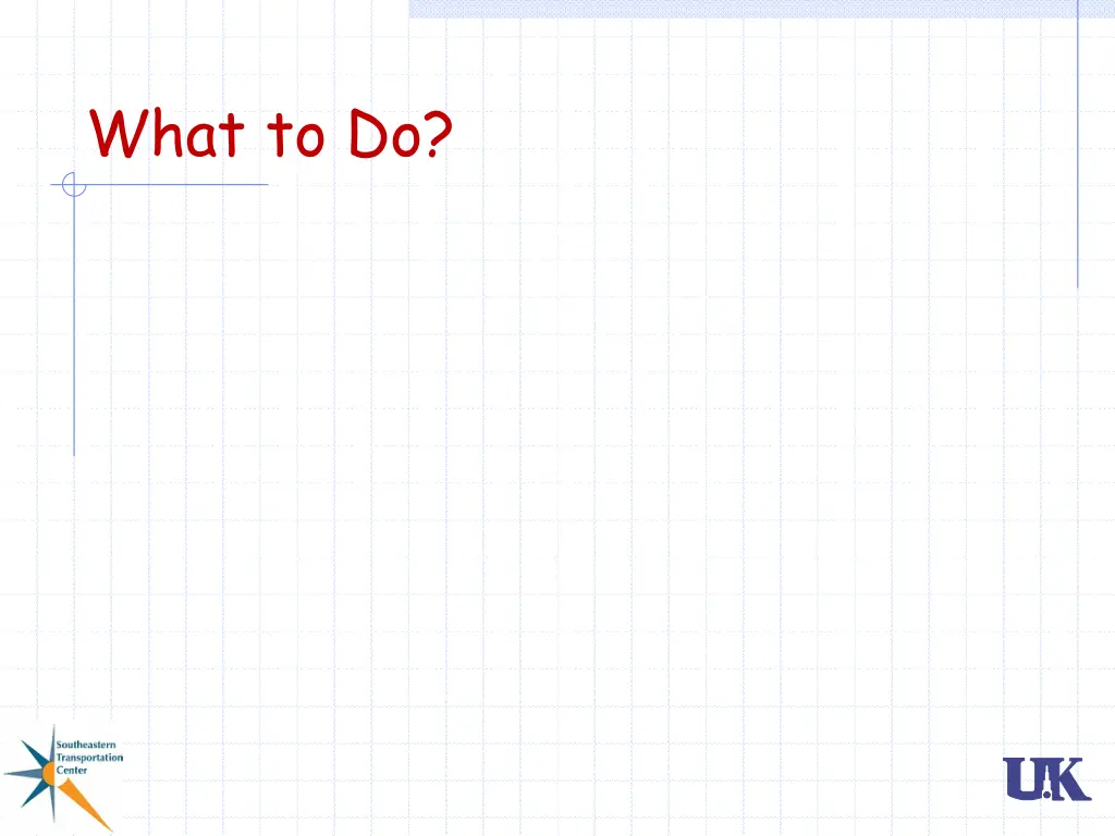 what to do