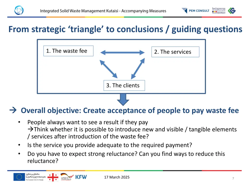 from strategic triangle to conclusions guiding
