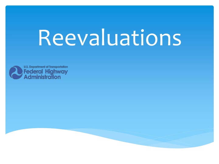 reevaluations