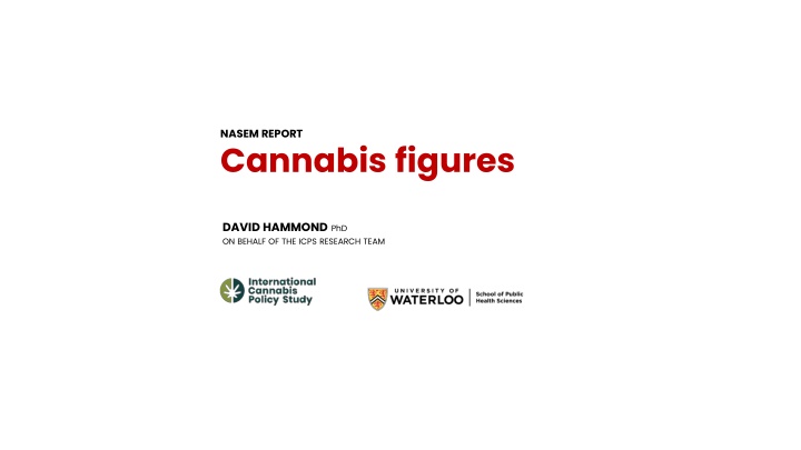 nasem report cannabis figures