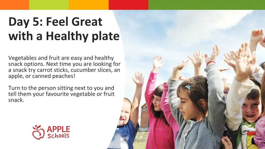 day 5 feel great with a healthy plate