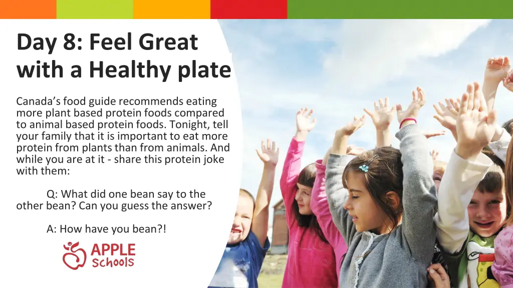 day 8 feel great with a healthy plate