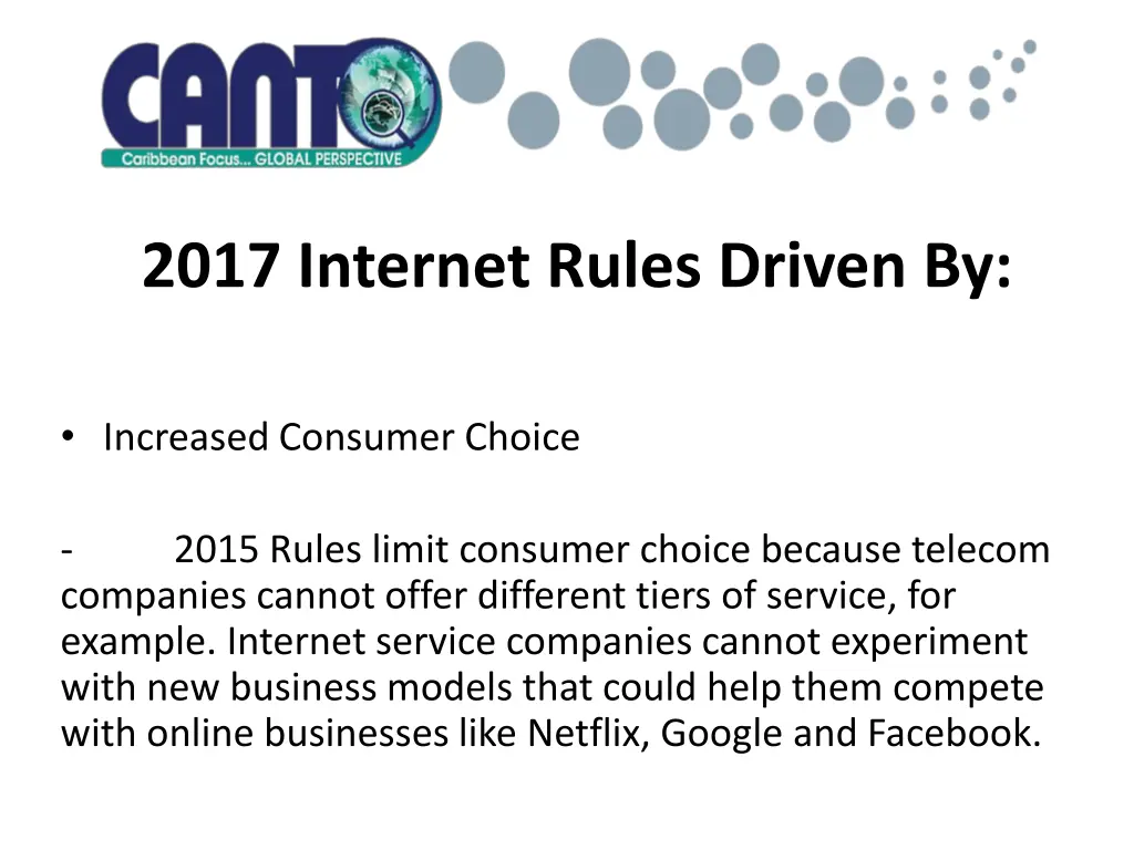2017 internet rules driven by 1