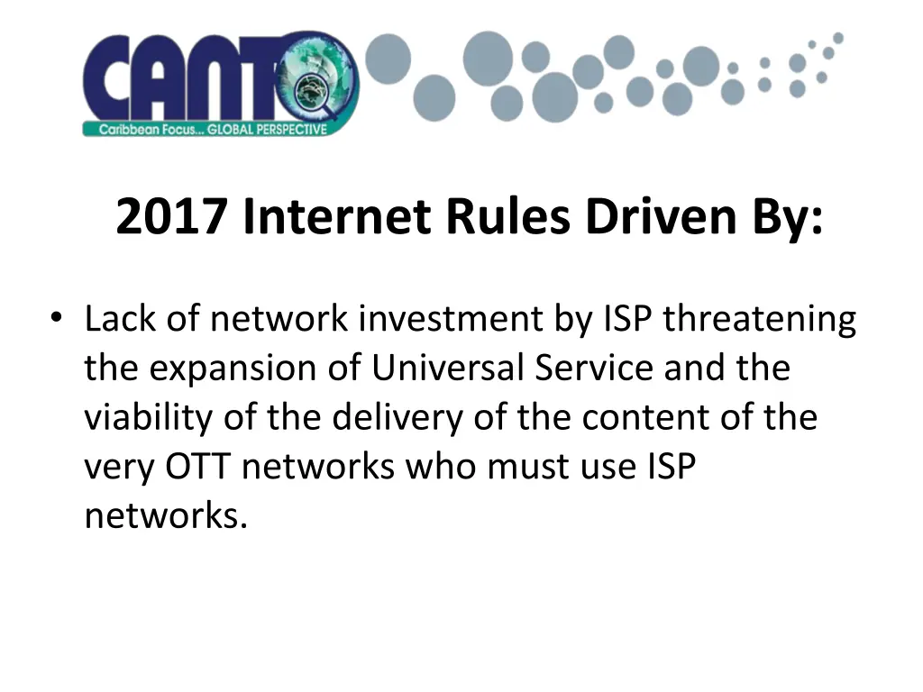 2017 internet rules driven by
