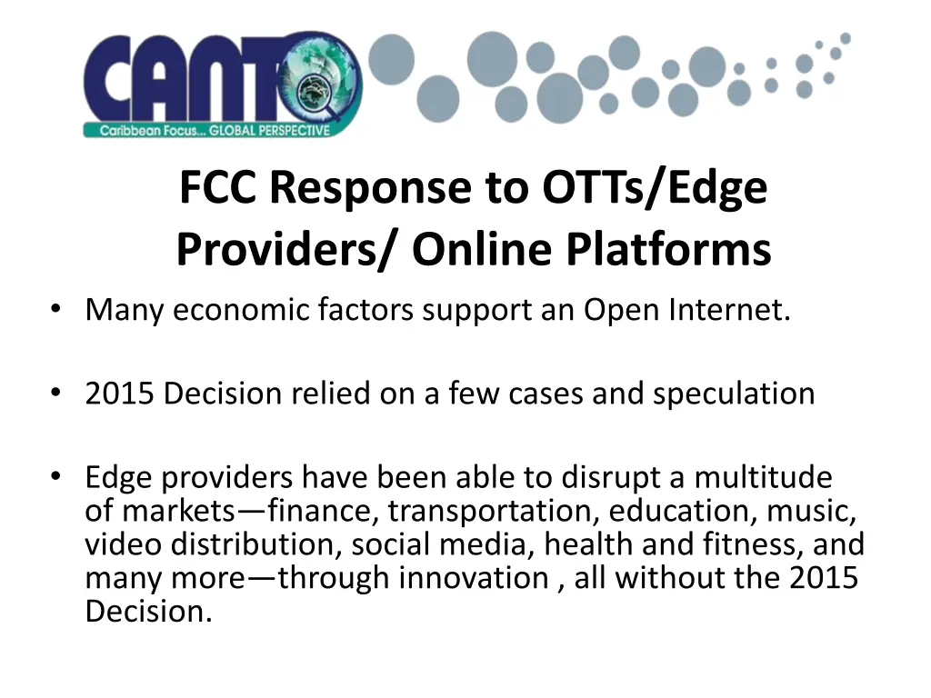 fcc response to otts edge providers online