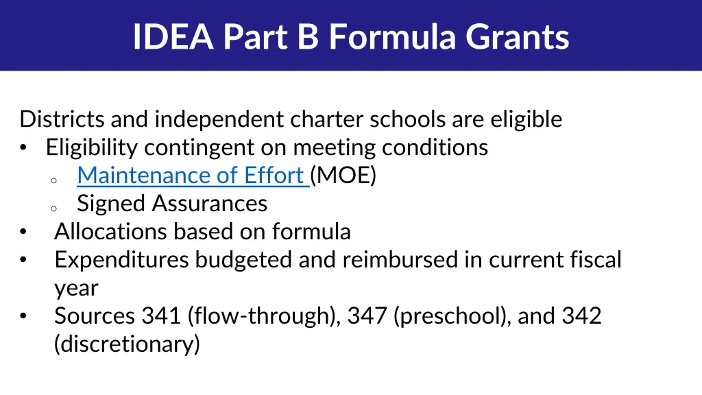 idea part b formula grants