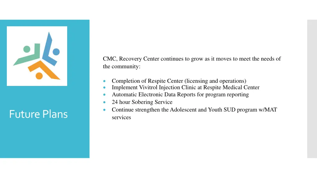 cmc recovery center continues to grow as it moves