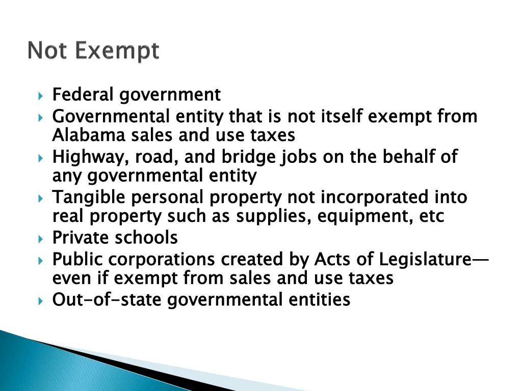 federal government governmental entity that