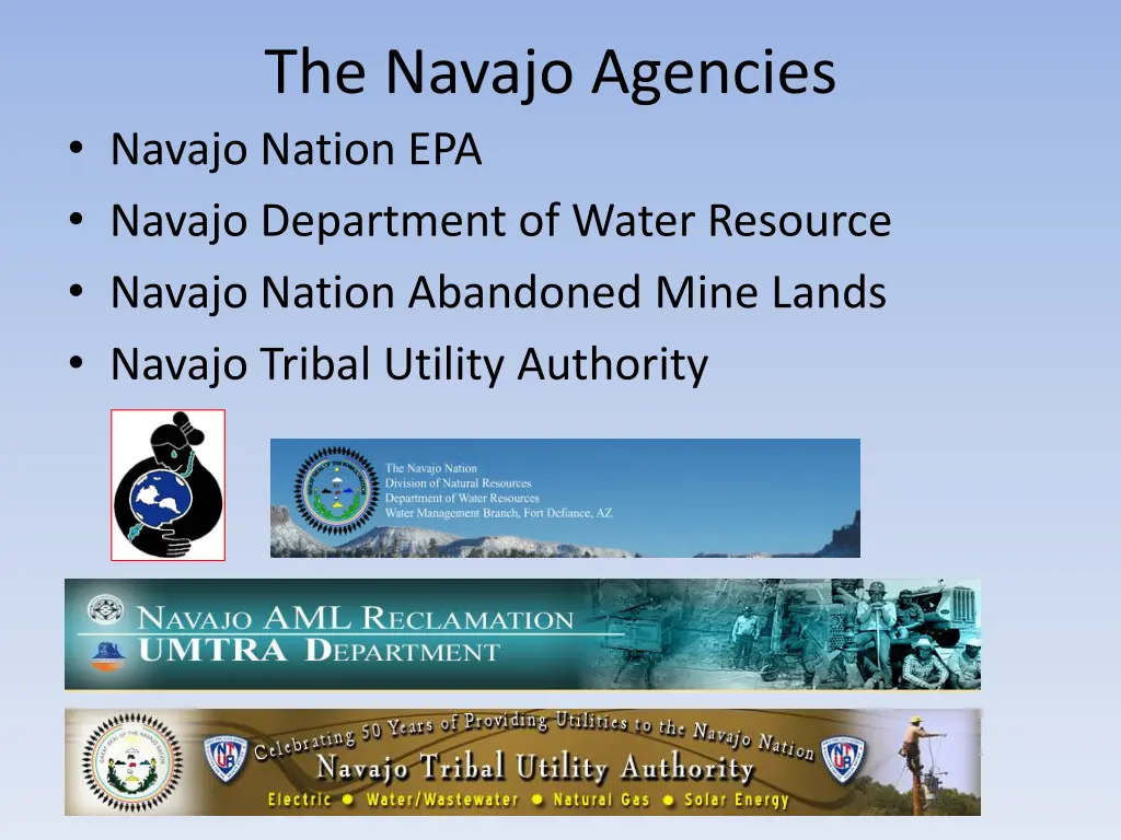 the navajo agencies navajo nation epa navajo