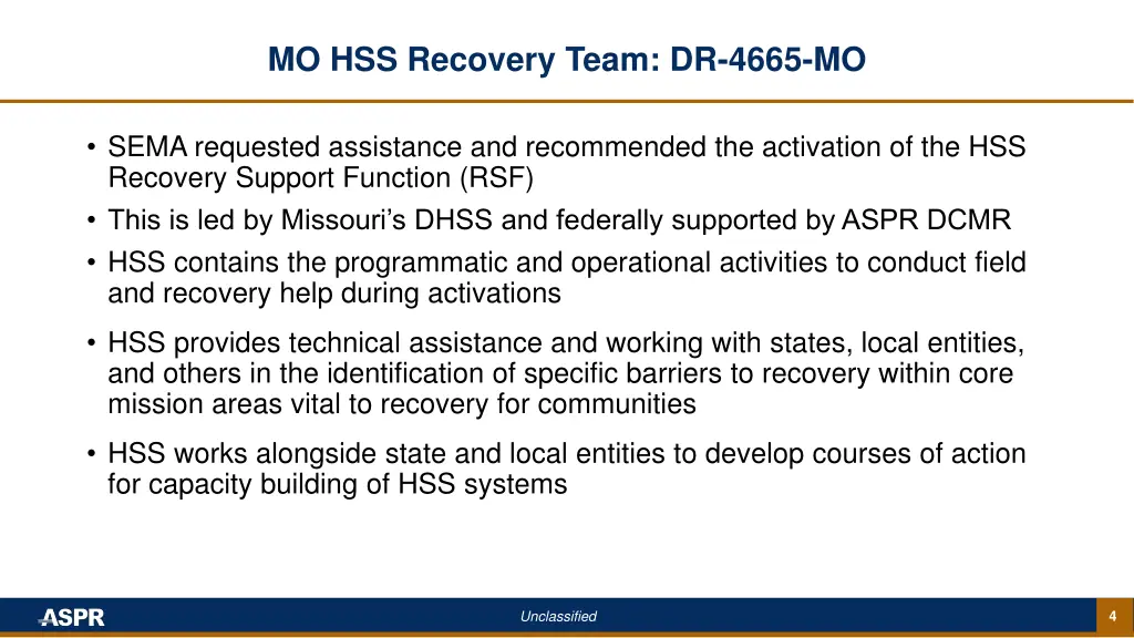 mo hss recovery team dr 4665 mo