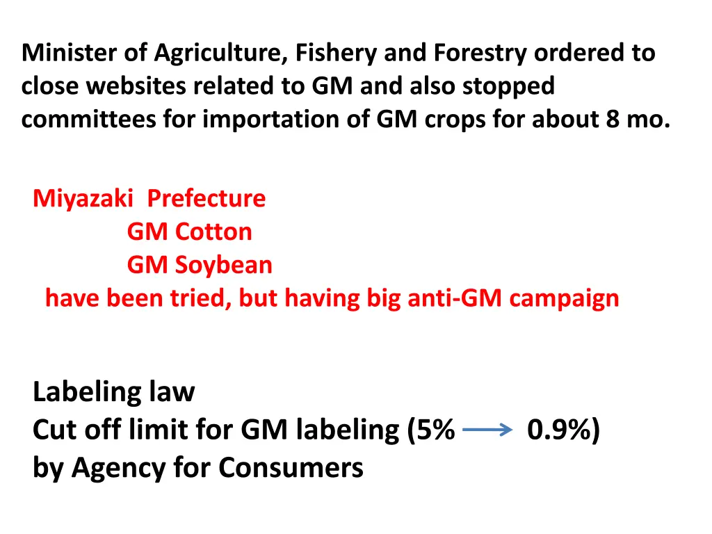 minister of agriculture fishery and forestry