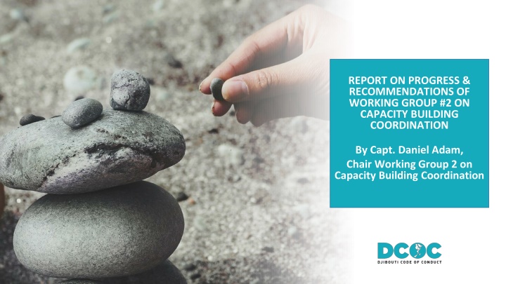 report on progress recommendations of working