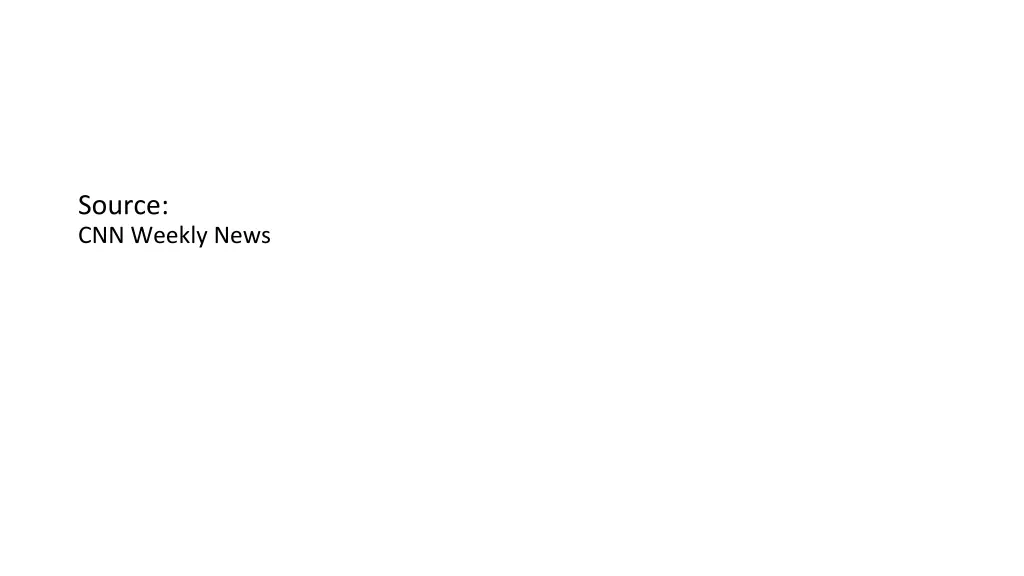 source cnn weekly news