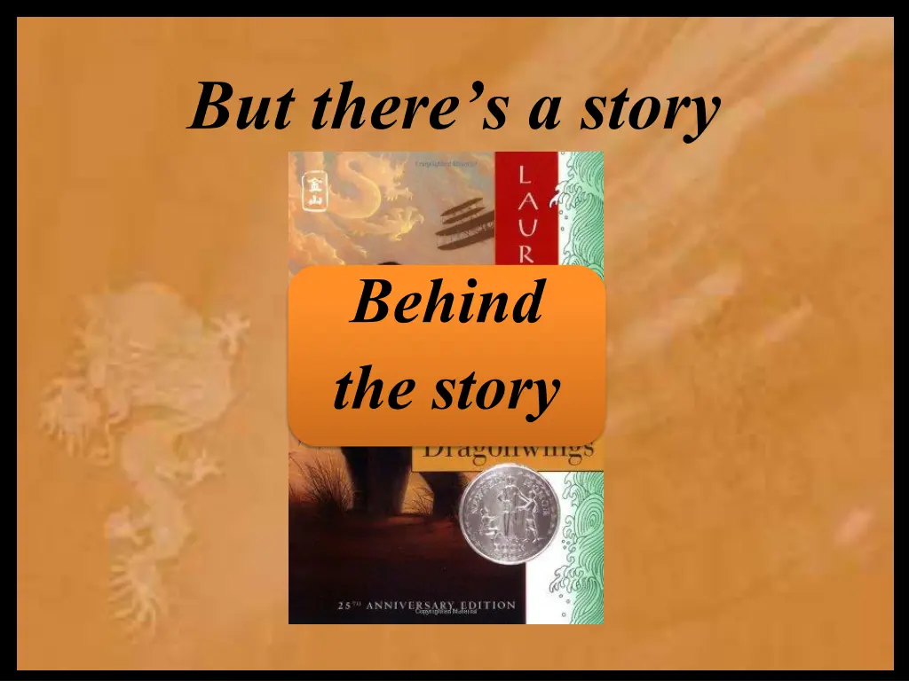 but there s a story