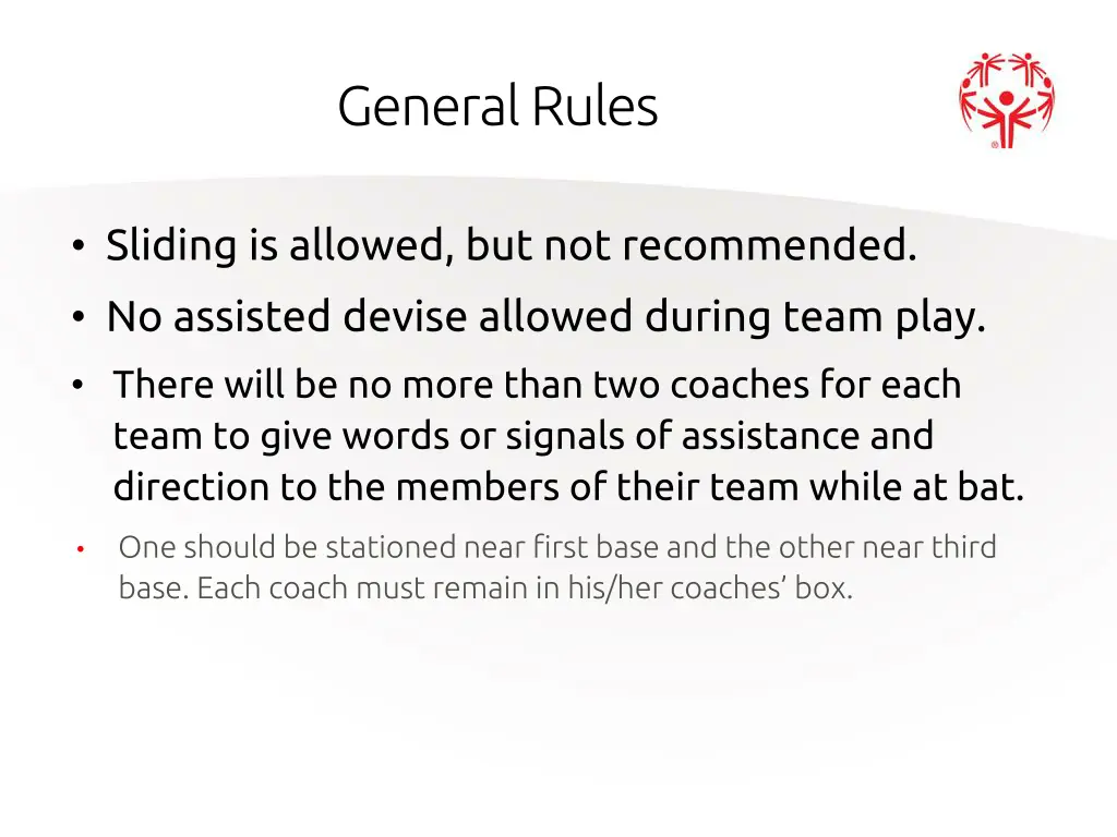general rules 3