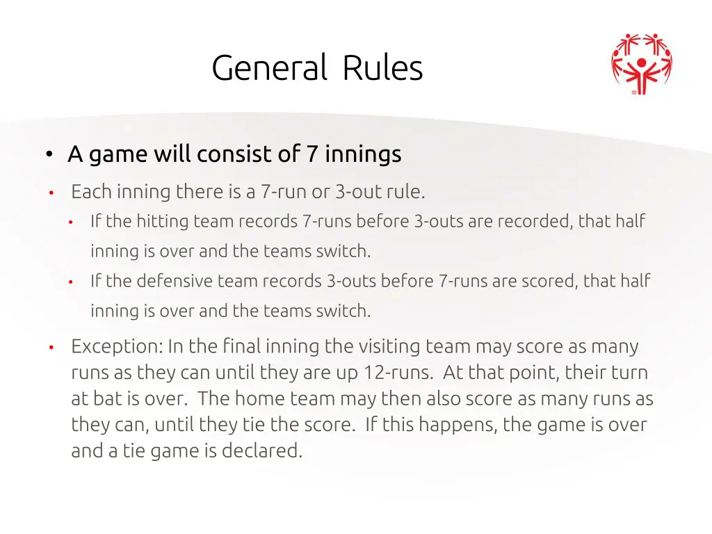 general rules