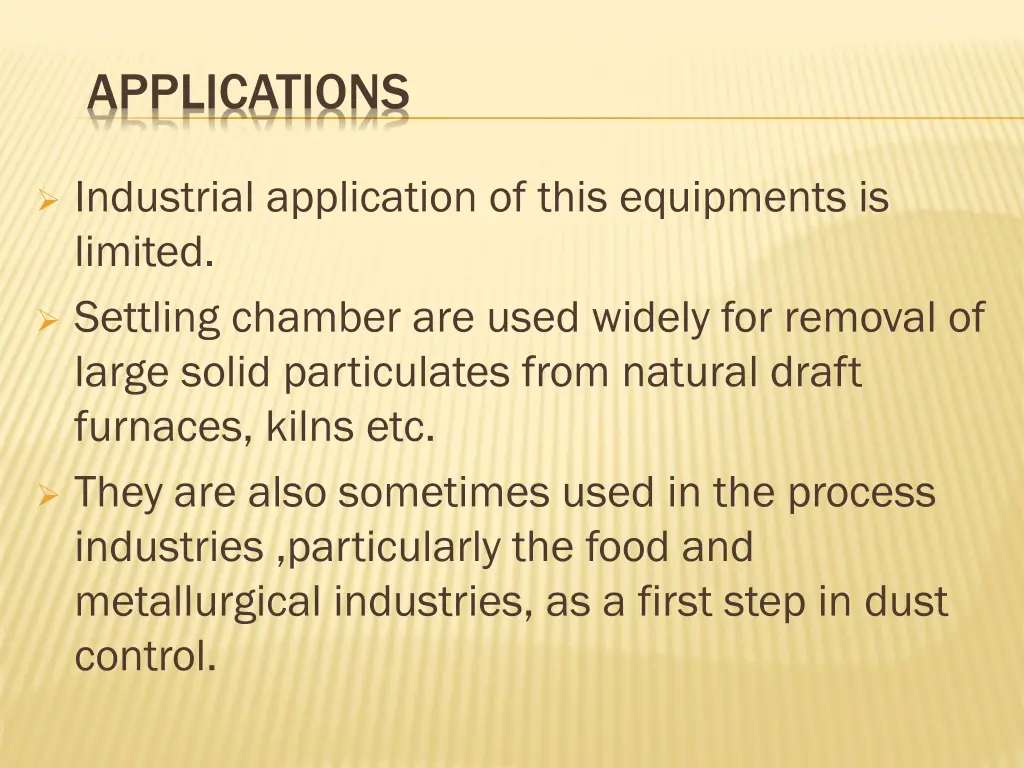 applications