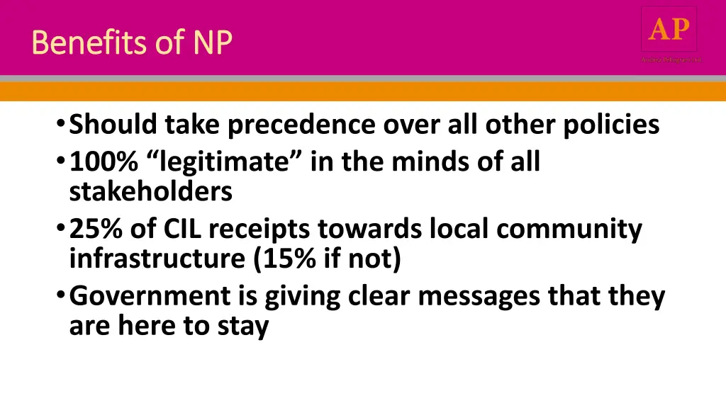 benefits of np benefits of np